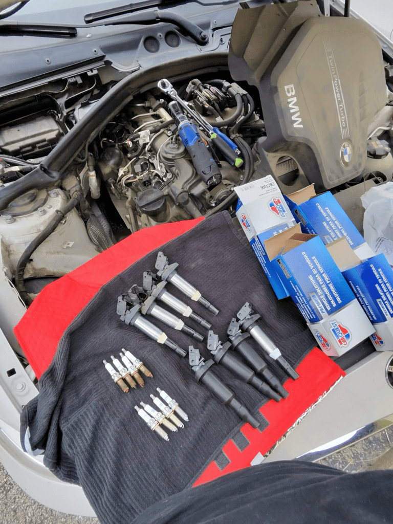 2016 BMW 228i Spark Plug and Coil Replacement: How We Fixed a Misfiring N26 While the Customer Was on Vacation